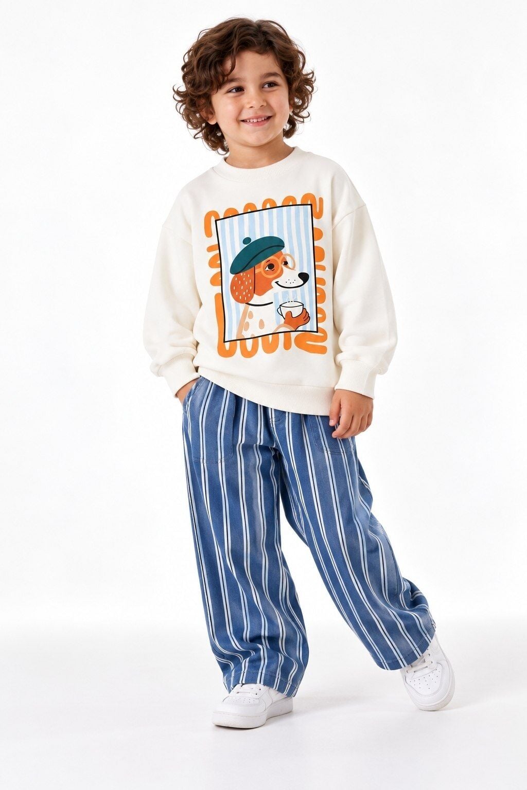Gabardin Pantolonlu Dog Takım
