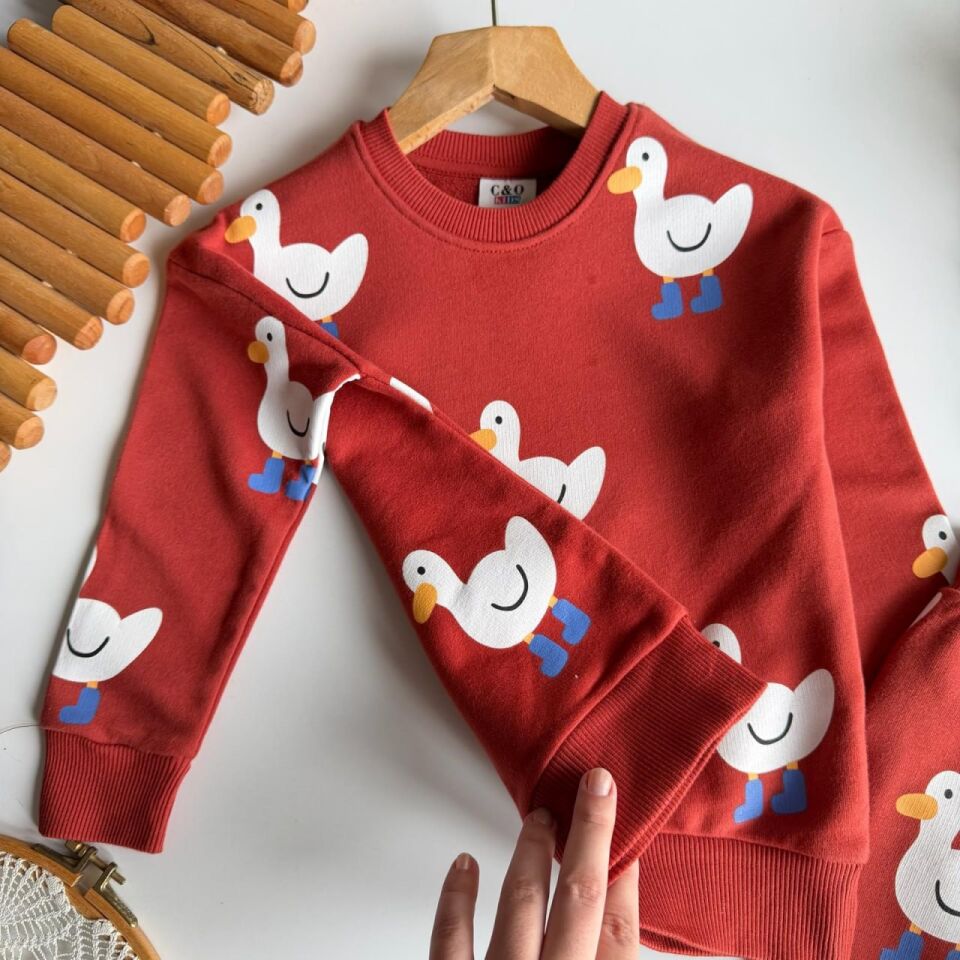 3 İplik Fırçalı Kumaş Duck Takım