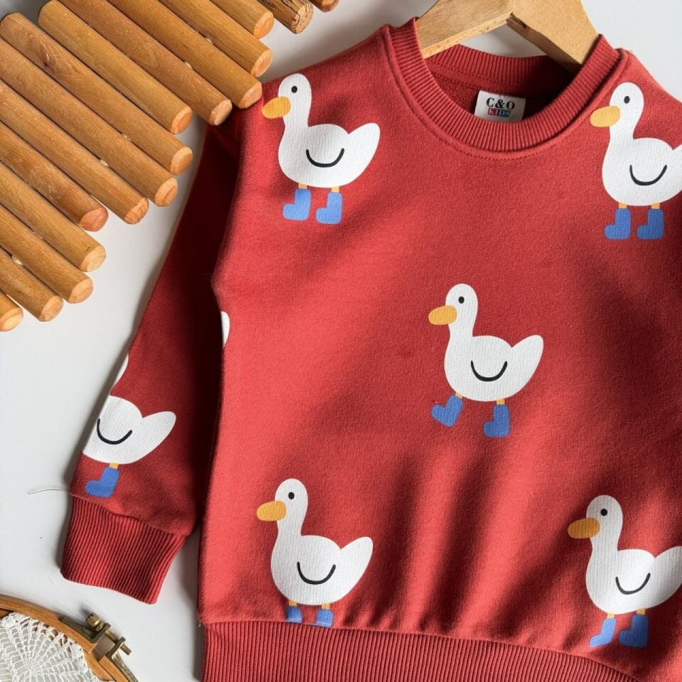 3 İplik Fırçalı Kumaş Duck Takım