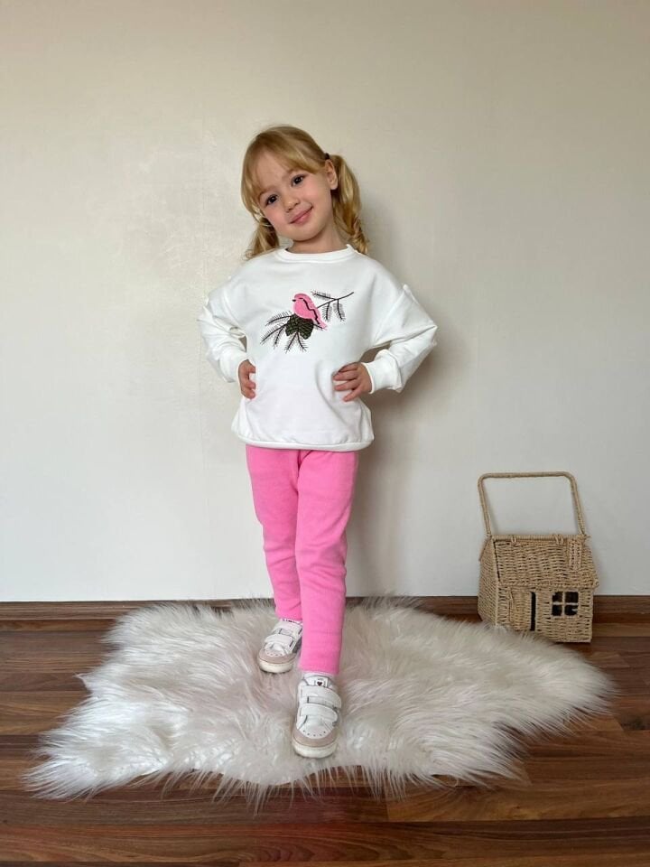 2 ip pembe taytlı takım