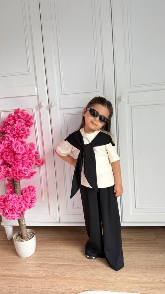 Oysho kumaş siyah takım