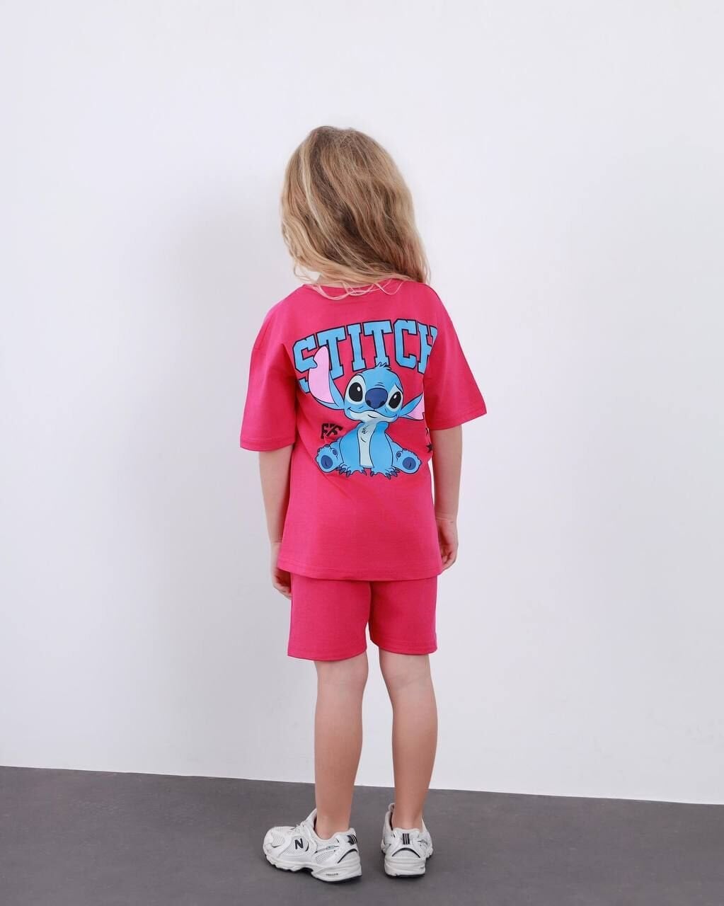 Stick pembe şortlu takım