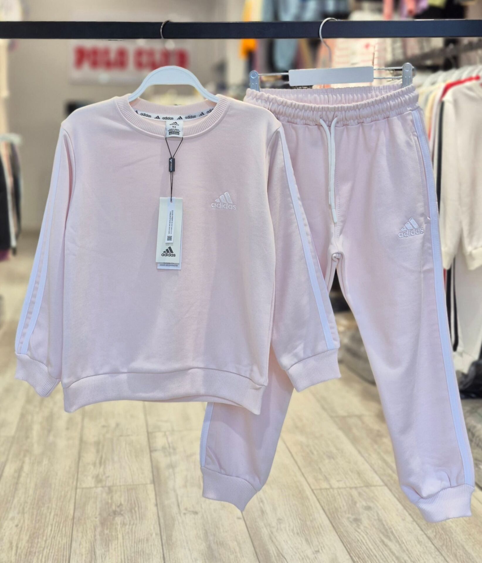 3 İplik Açık Pembe Takım