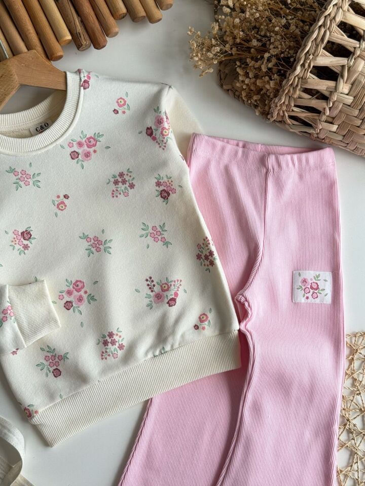 3 İplik Fırçalı Kumaş Takım