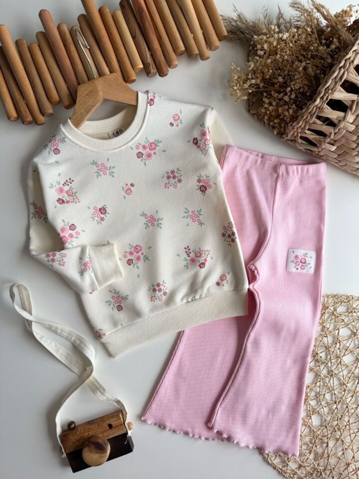 3 İplik Fırçalı Kumaş Takım