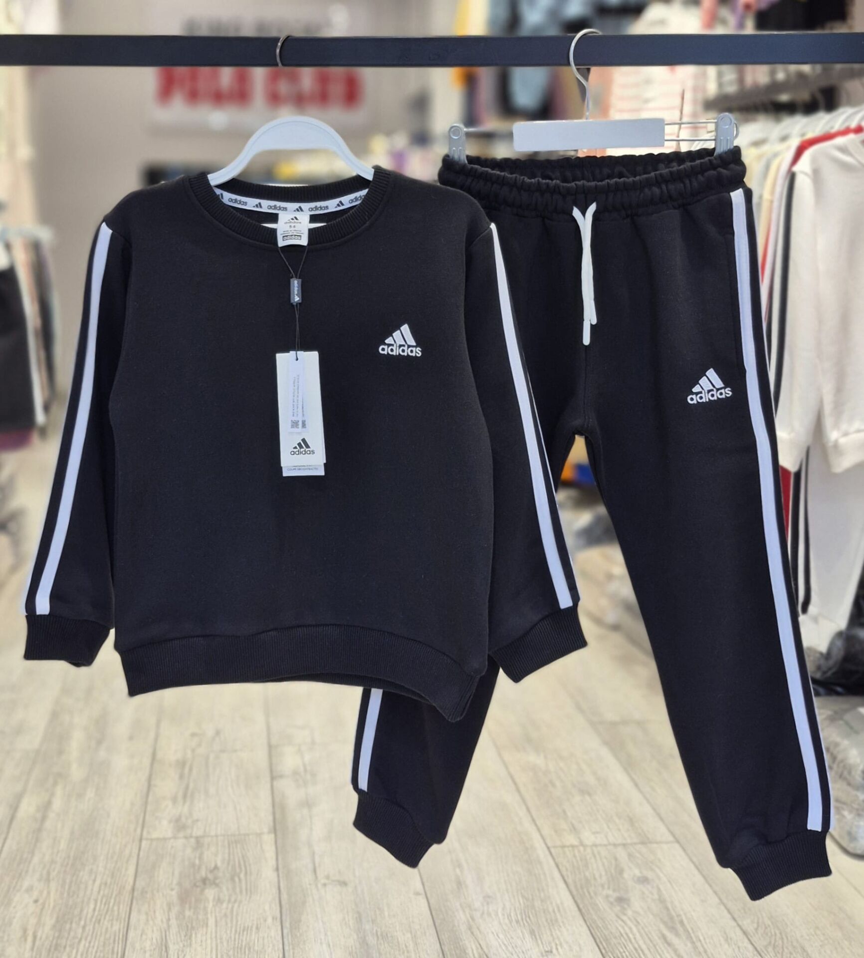 3 İplik Şardonlu Takım(8yaş14yaş)(Siyah)