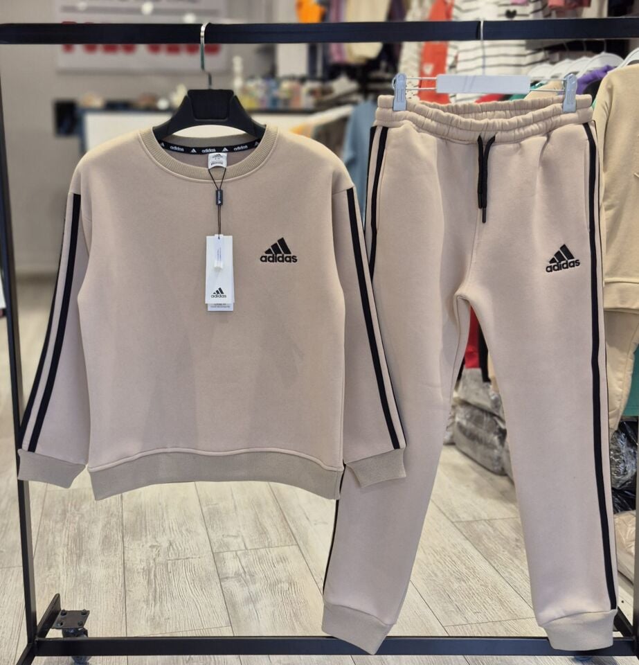 3 İplik Şardonlu Takım(8yaş14yaş)(Bej)