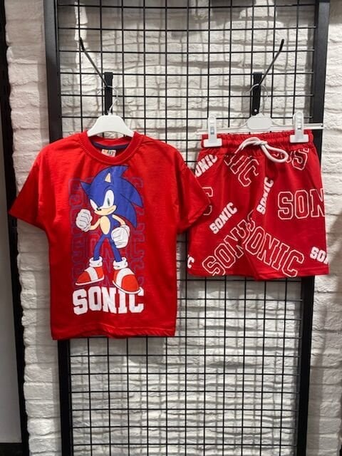 Sonic şortlu takım