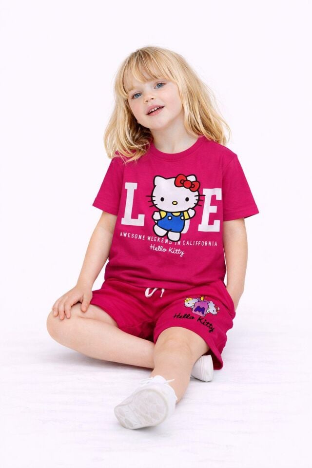 Hello Kitty Şortlu Takım