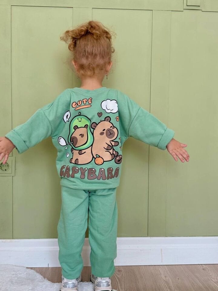 3 İplik Capybara Takım