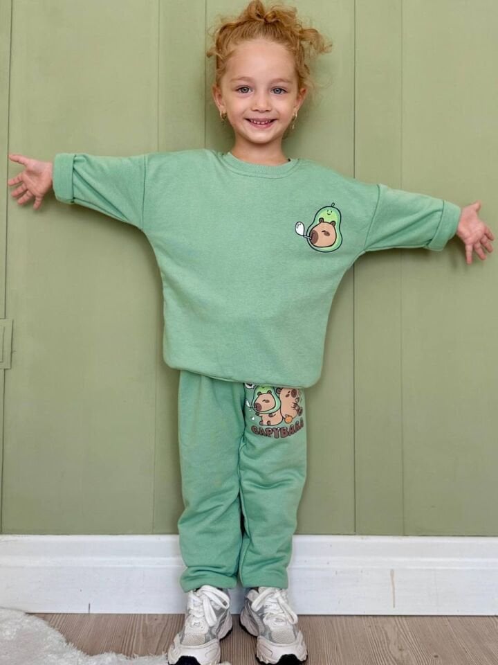 3 İplik Capybara Takım