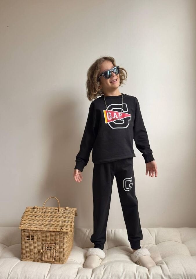 2 İplik Gp Siyah Takım