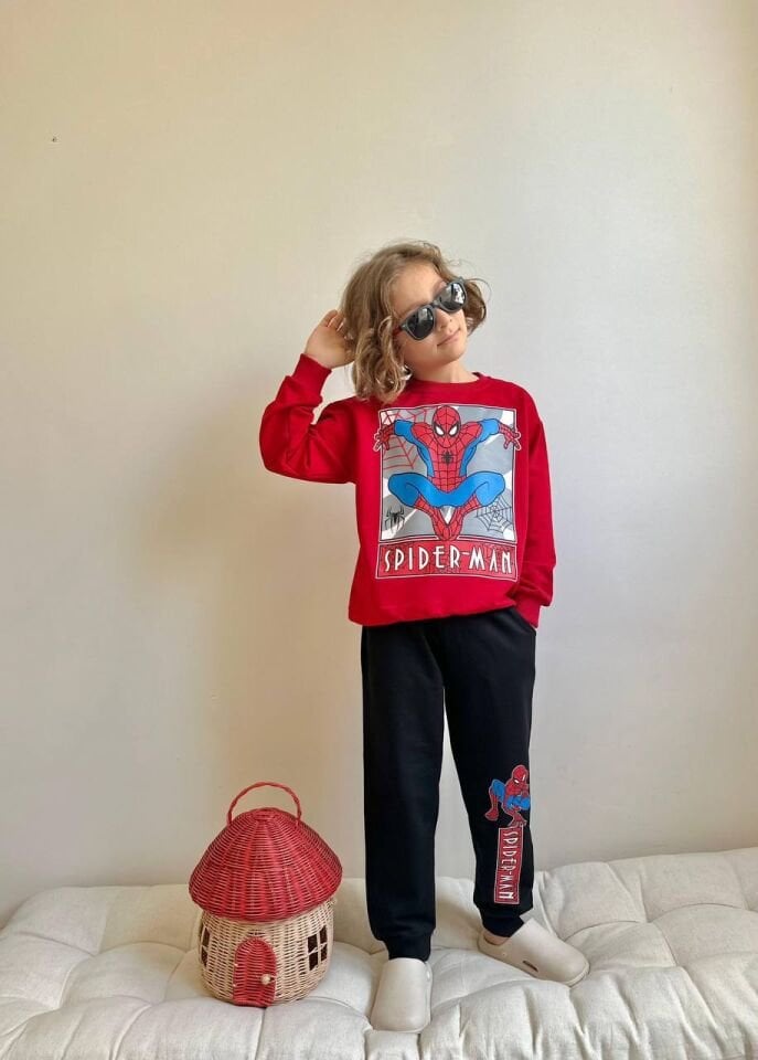 2 İplik Spiderman Takım