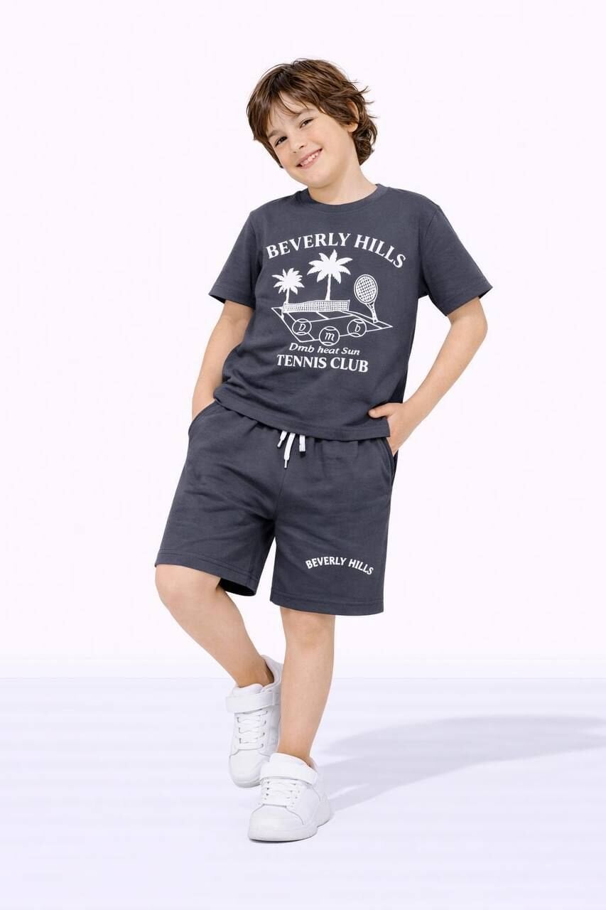 Beverly hılls şortlu takım