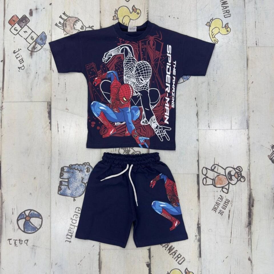 Spiderman lacivert