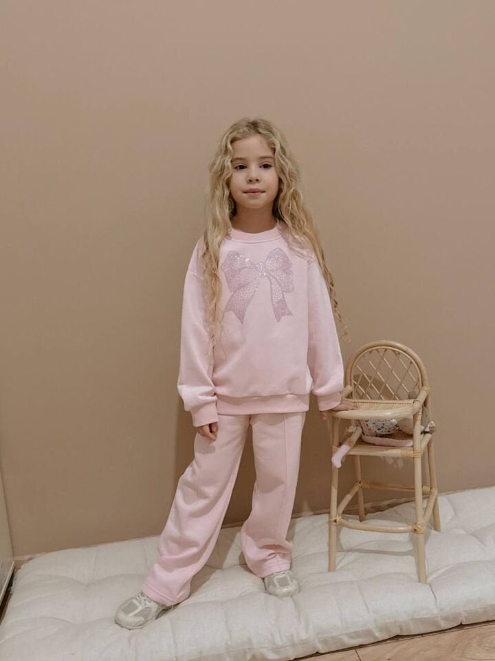 3 ip ŞARDONLU kurdela detaylı açık pembe