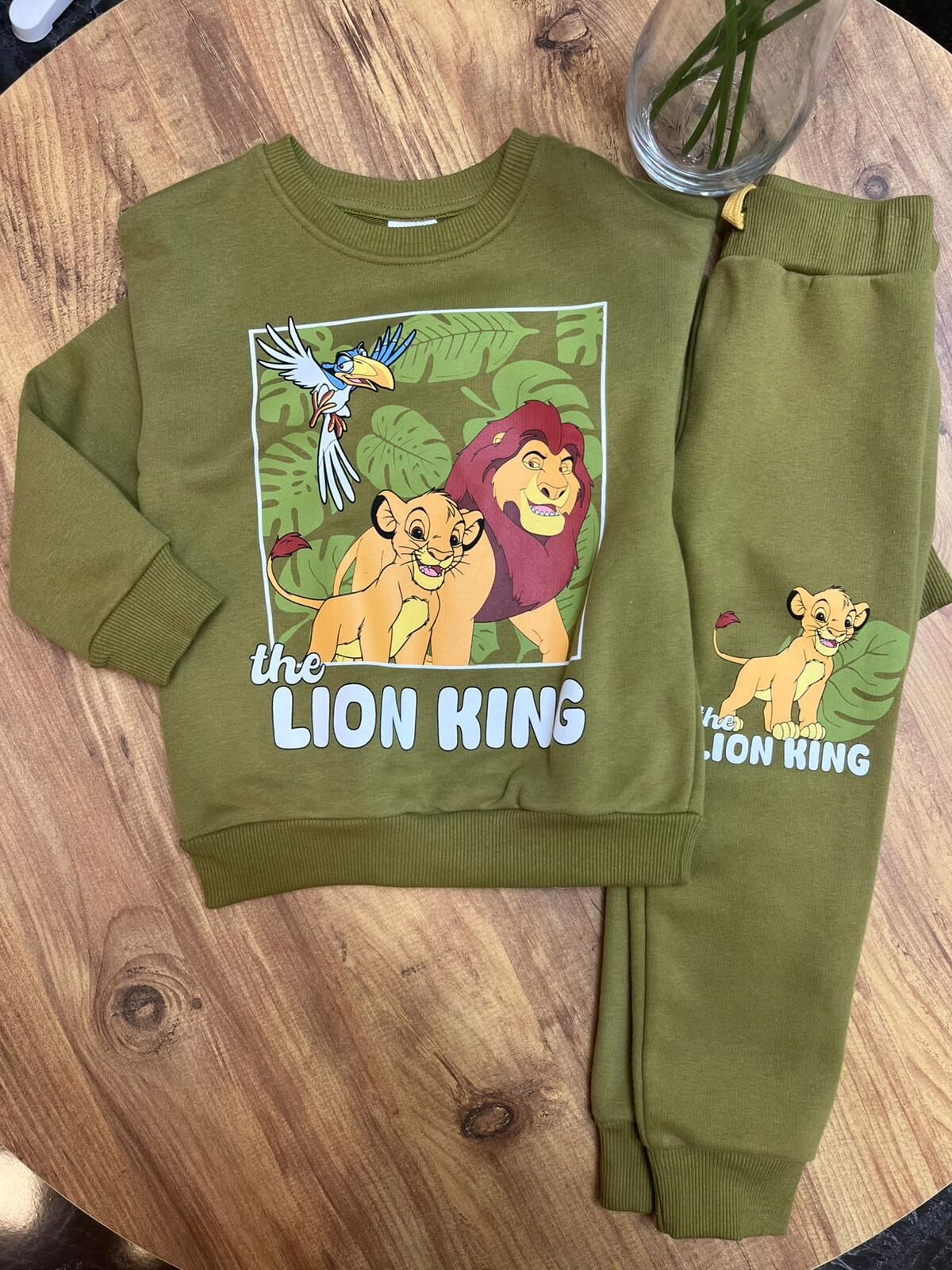 Fırçalı Kumaş Takım