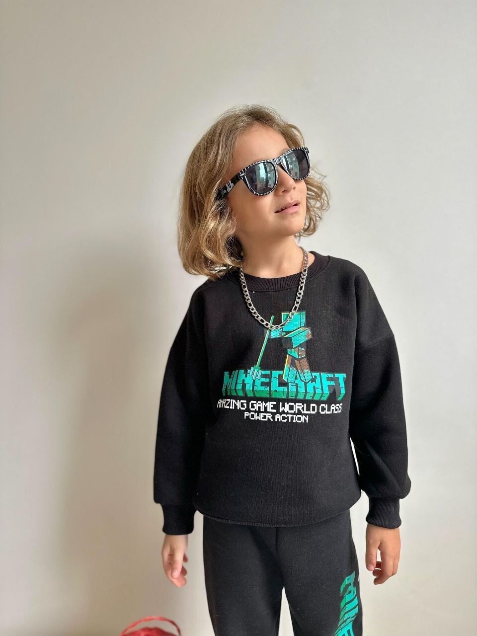 3 İplik Şardonlu Minecraft Takım