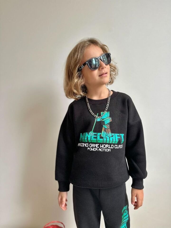 3 İplik Şardonlu Minecraft Takım