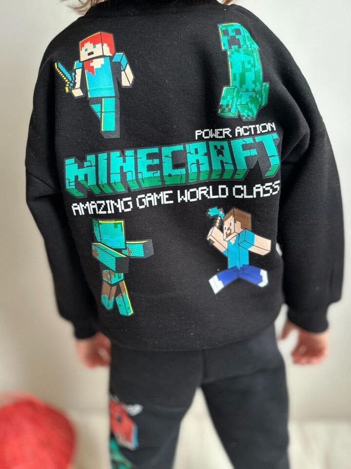 3 İplik Şardonlu Minecraft Takım