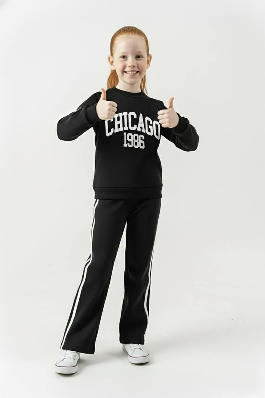 3 İplik Şardonlu Chıcago Takım