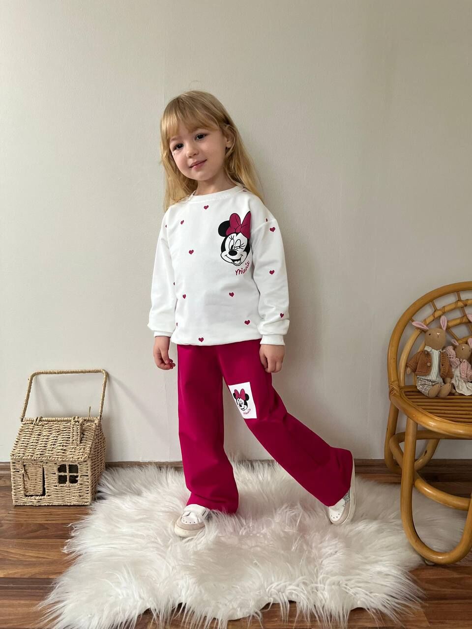 2 İplik Minnie Takım