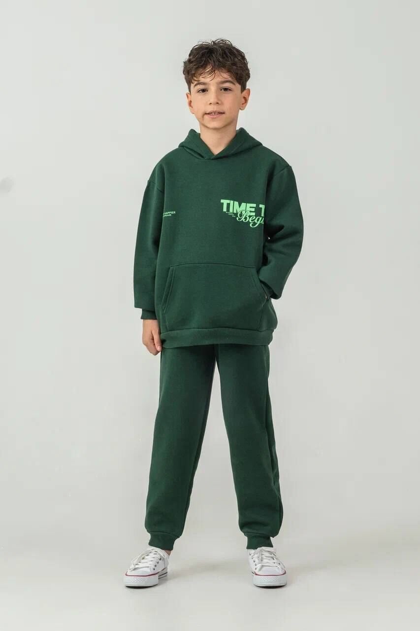 3 İplik Şardonlu Kapüşonlu Takım(9-14YAŞ)