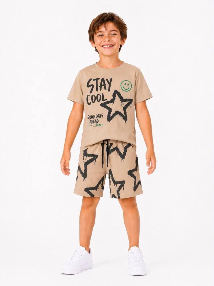 Stay Cool Şortlu Takım