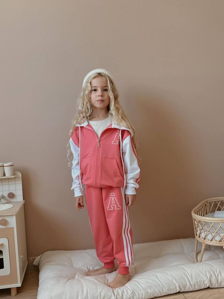 2 ip fermuarlı takım (5-14 yaş)