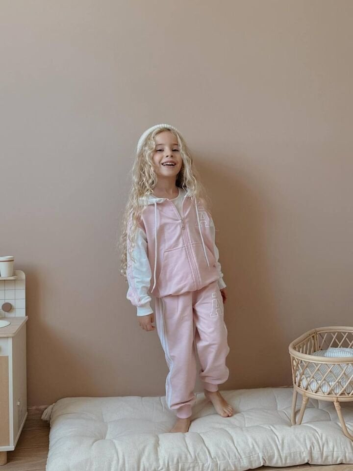 2 ip fermuarlı takım (5-14 yaş)