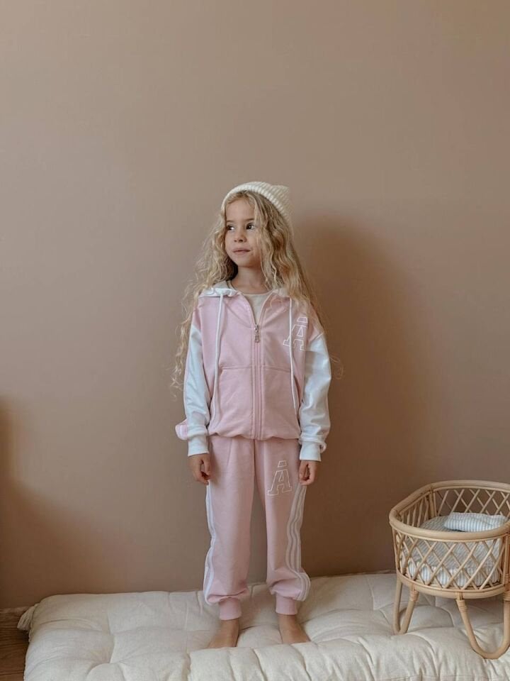 2 ip fermuarlı takım (5-14 yaş)