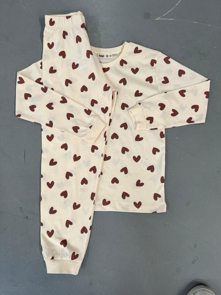 Desenli Pijama Takım( 8-13 yaş)