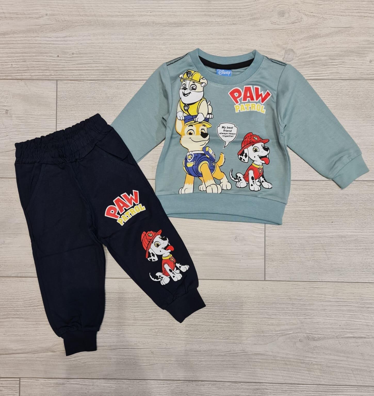 2 İplik Bebek Paw Patrol Takım(9ay_3 yaş)