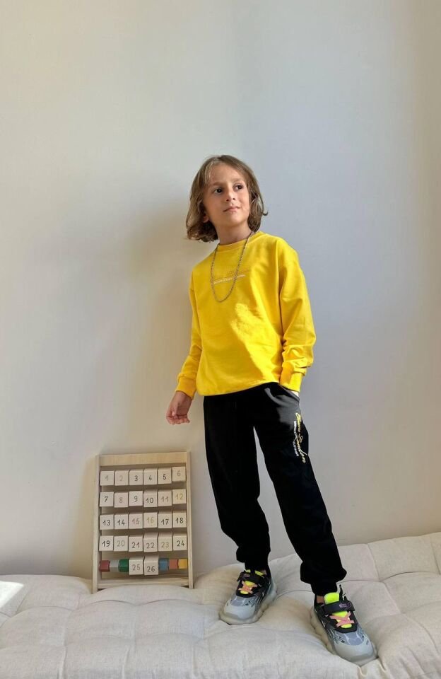 2 İplik Sarı Takım