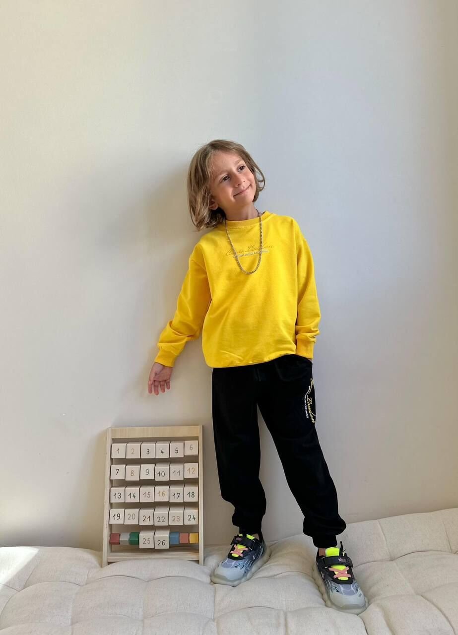 2 İplik Sarı Takım