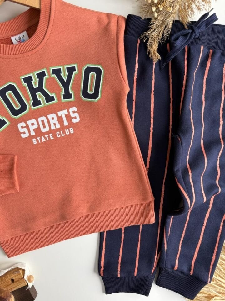 3 İplik Fırçalı Kumaş Tokyo Takım