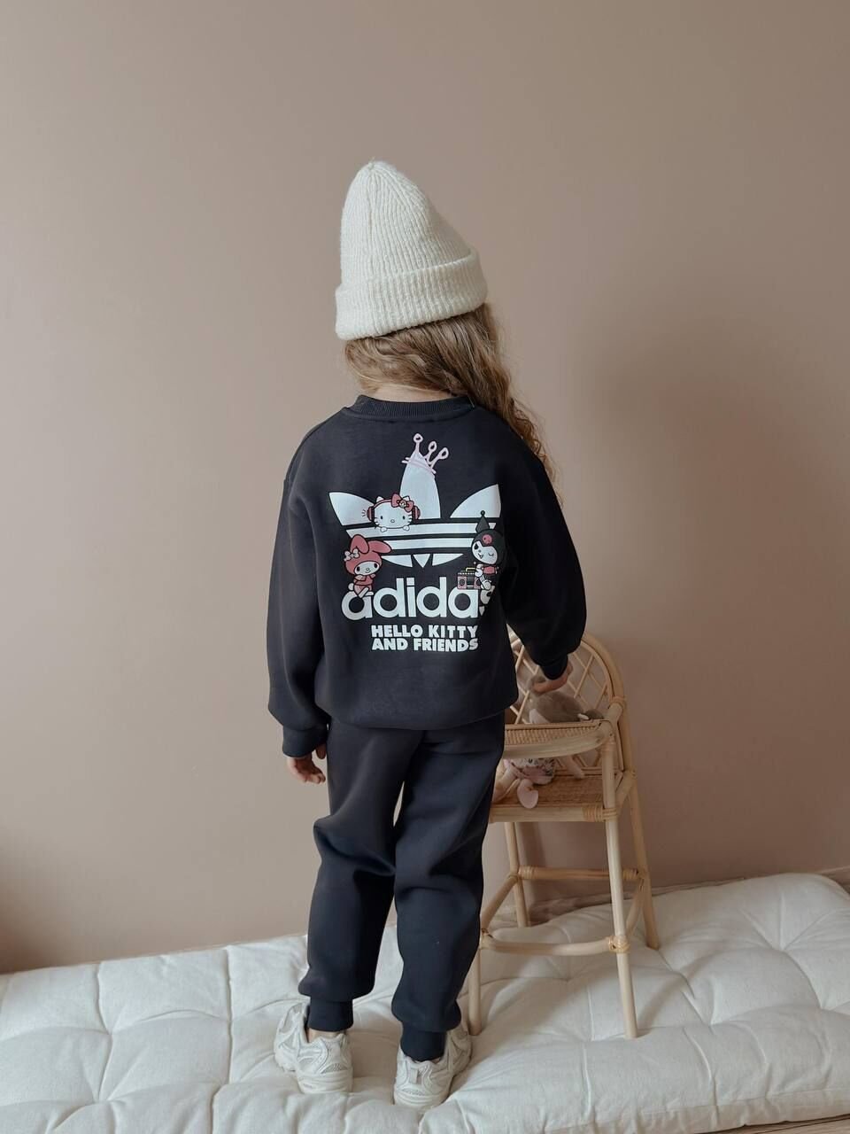 3 ip Şardonlu kuromi siyah