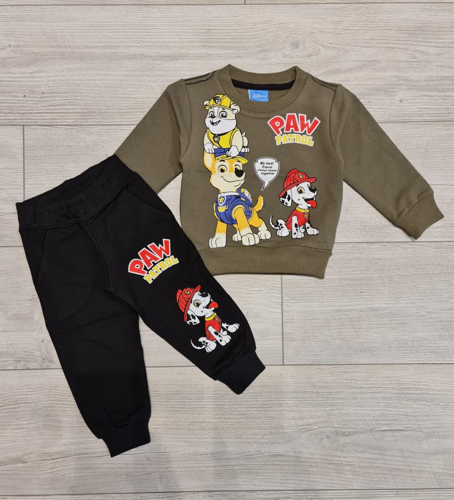 2 İplik Bebek Paw Patrol Takım(9ay_3 yaş)