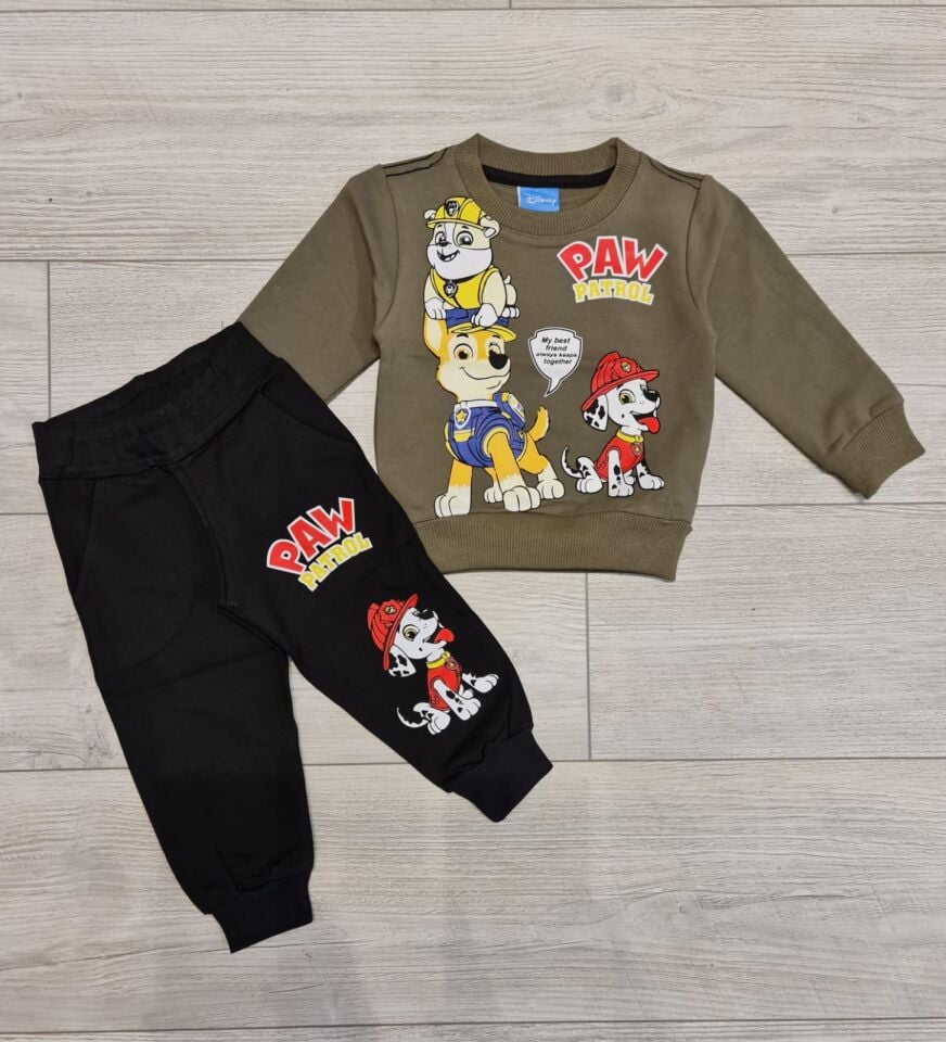 2 İplik Bebek Paw Patrol Takım(9ay_3 yaş)