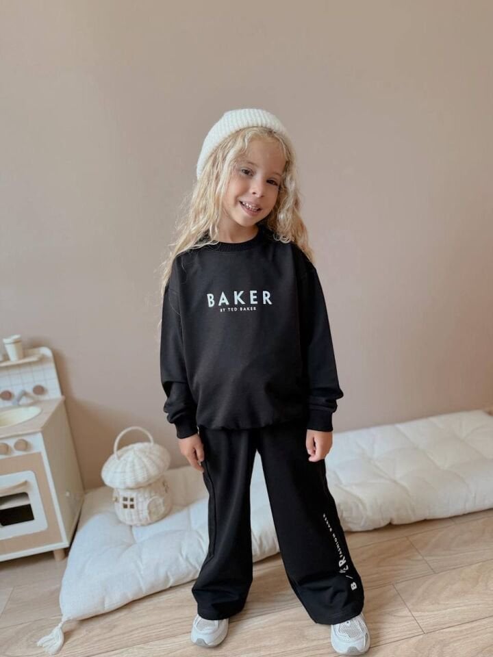 2 ip koyu siyah takım (5-14 yaş )