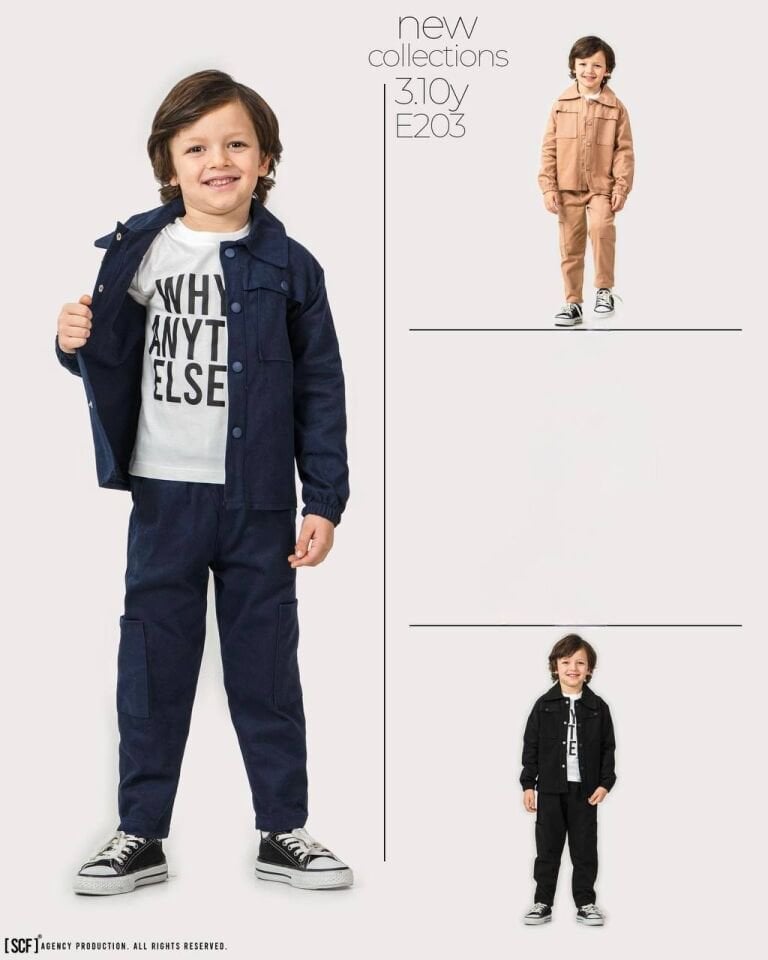 Gabardin Takım(Lacivert)