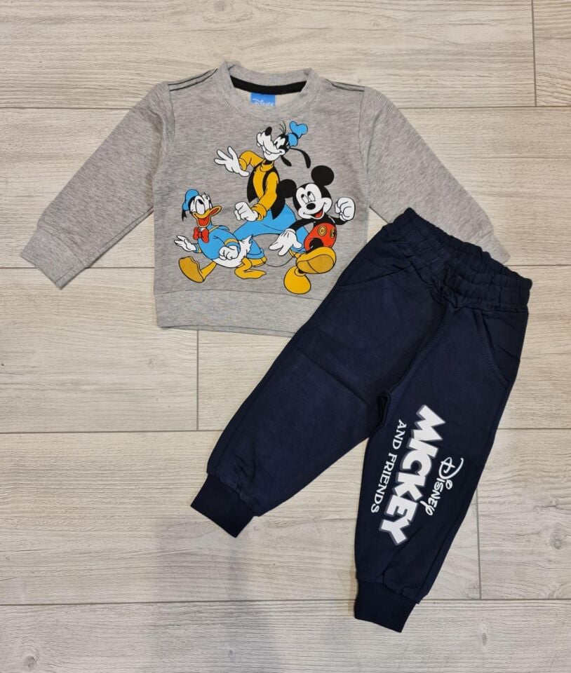 2 İplik Bebek Mickey & Friend Takım(9ay_3 yaş)