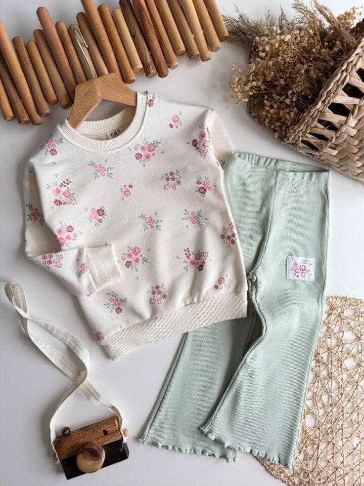 3 İplik Fırçalı Kumaş Takım