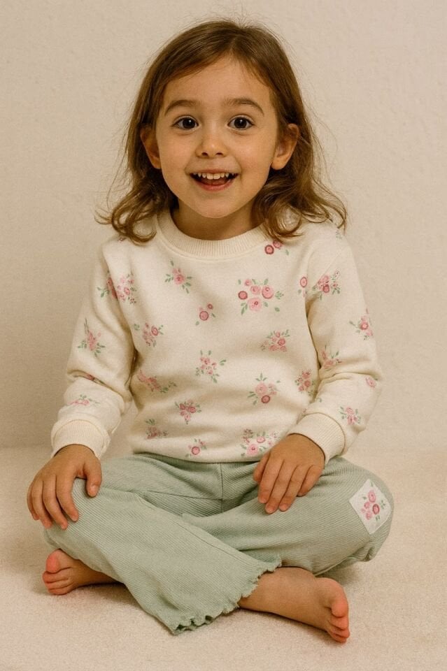 3 İplik Fırçalı Kumaş Takım