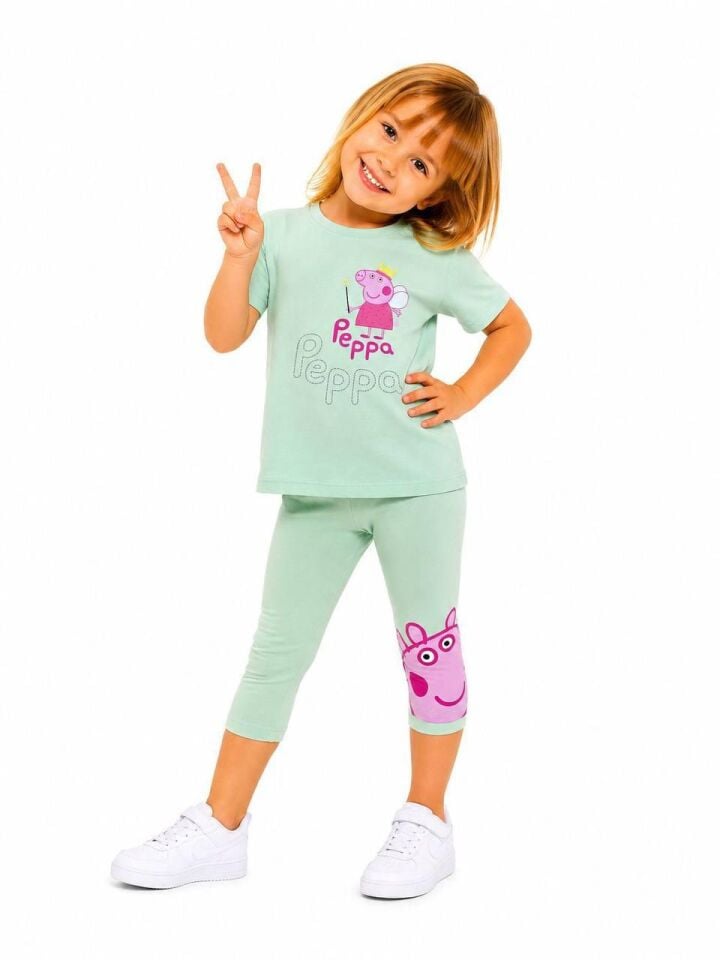 Peppa Pig Biker Taytlı Takım