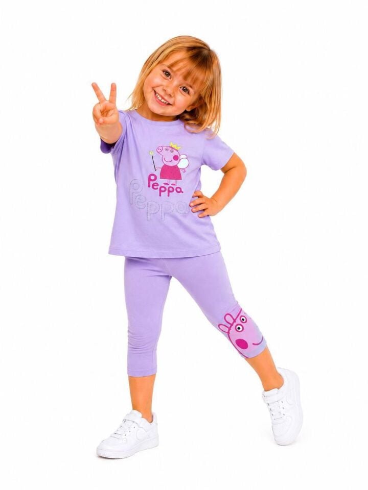 Peppa Pig Biker Taytlı Takım