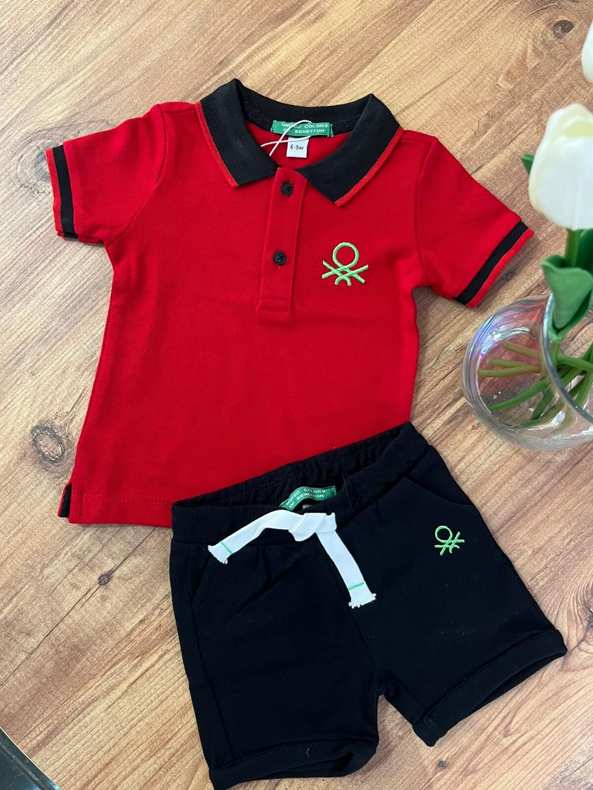 Polo Yaka Bebek Takım