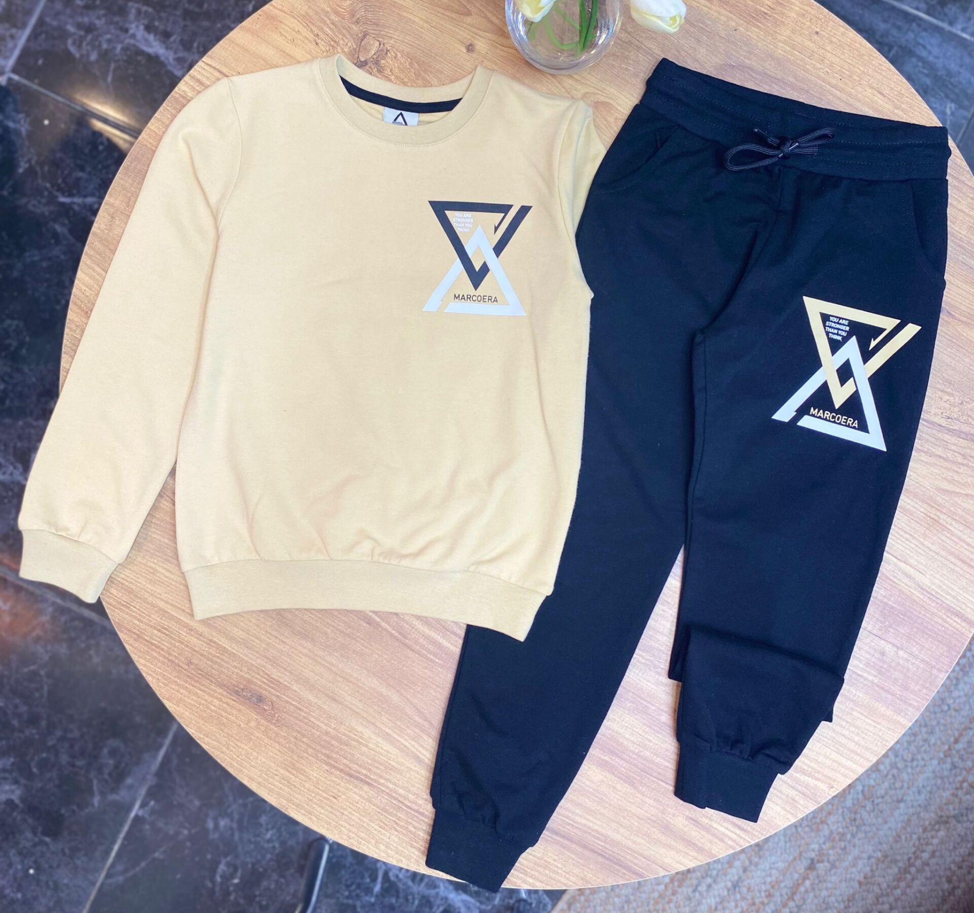 2 İplik Fırçalı Kumaş Takım (8-16)