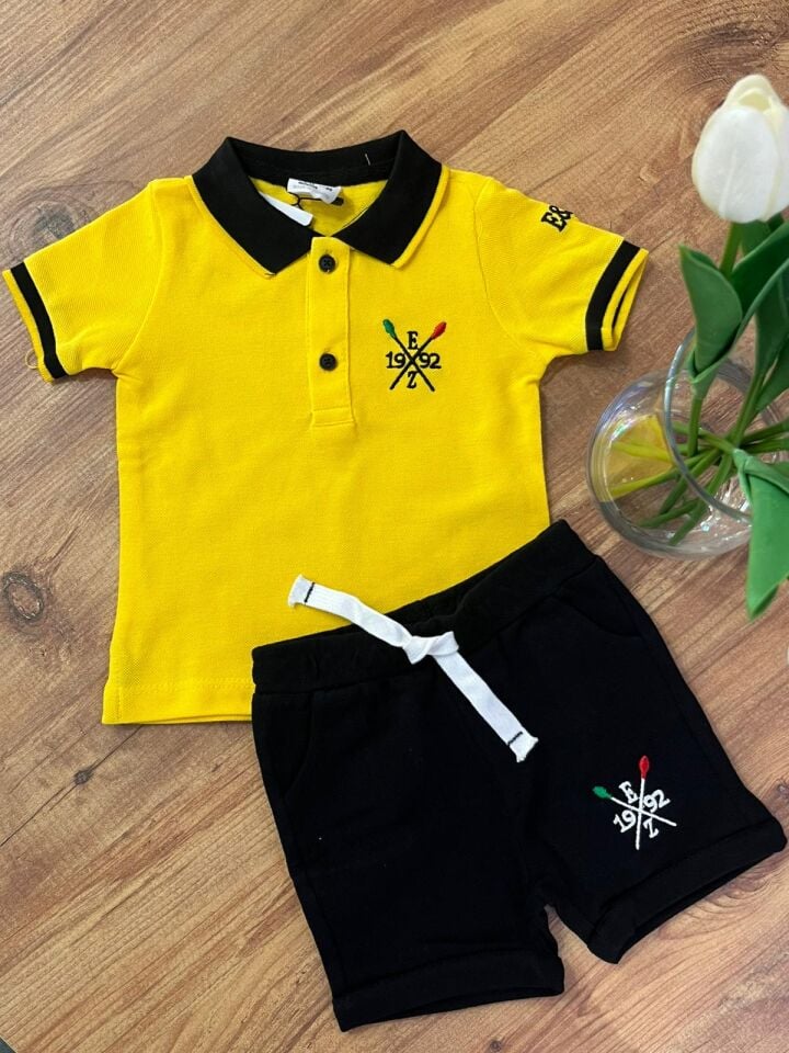 Polo Yaka Bebek Takım