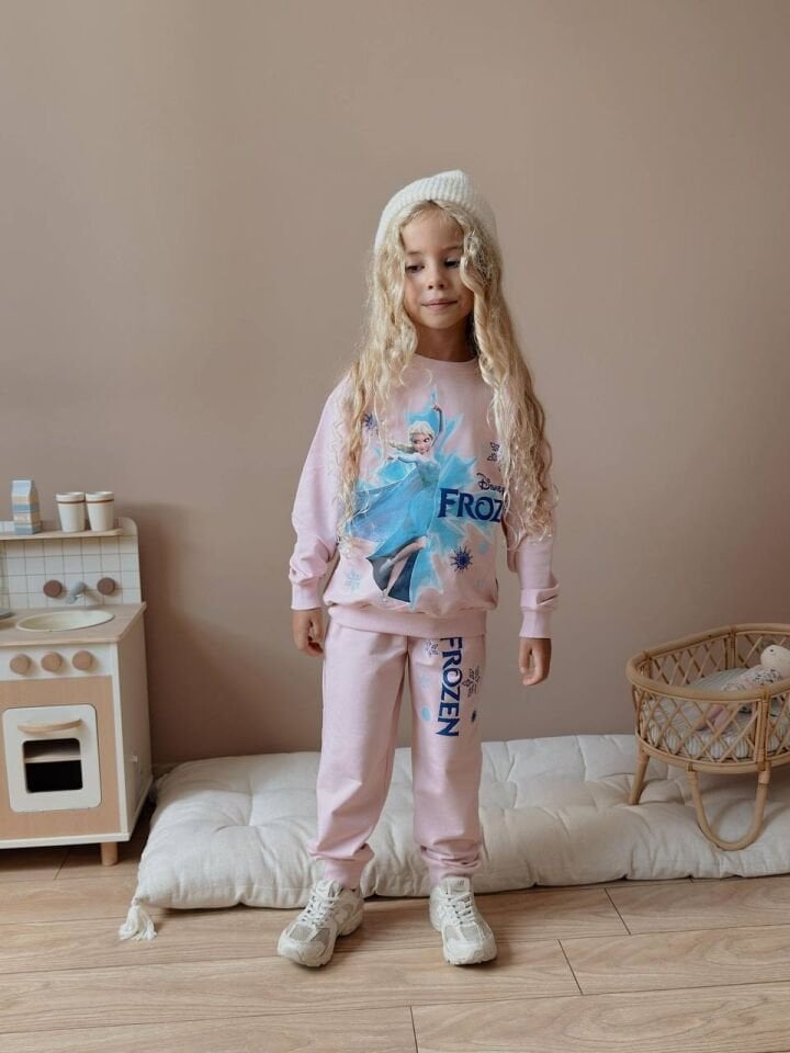 3 İplik Şardonlu Frozen Takım